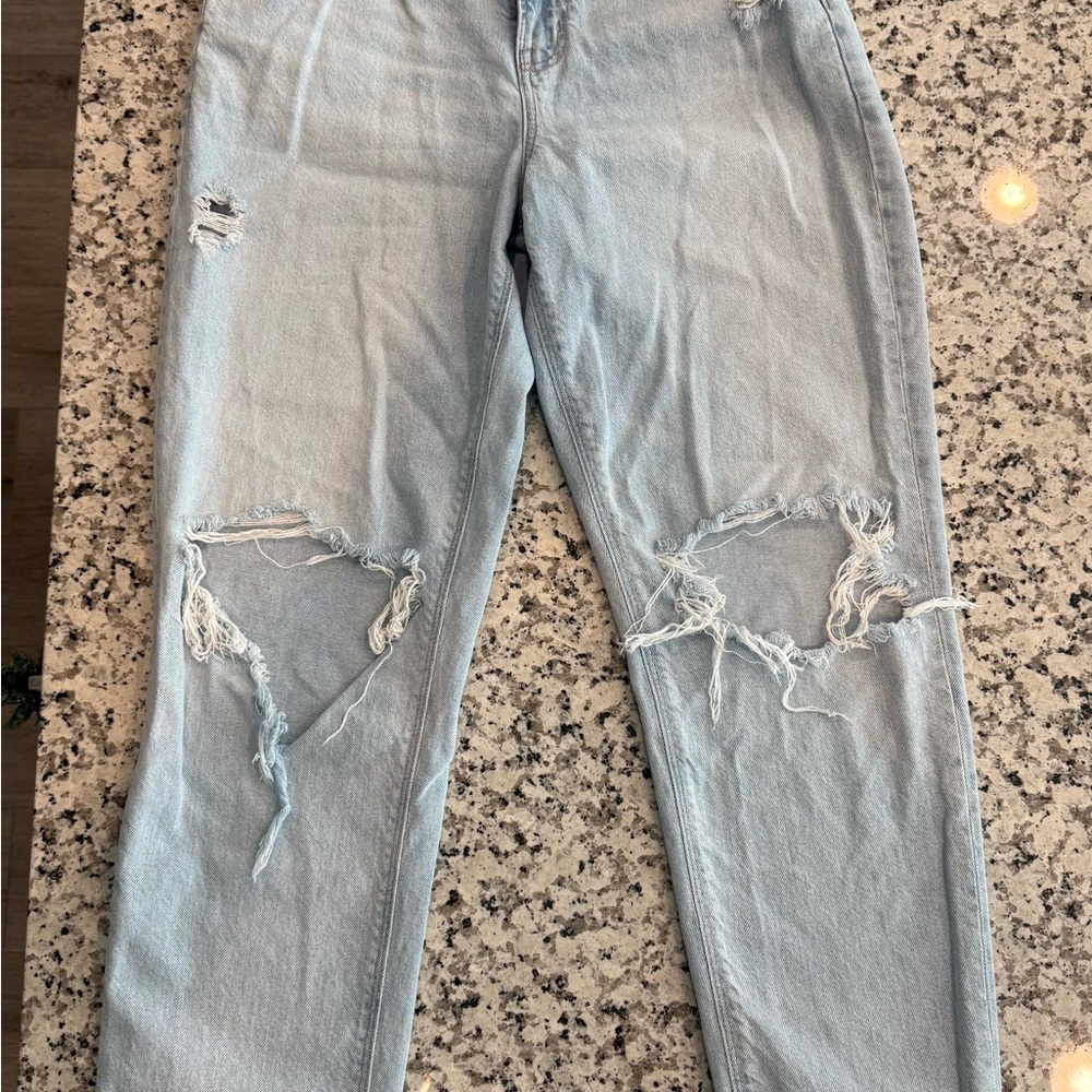 American Eagle Strigid Mom Jeans